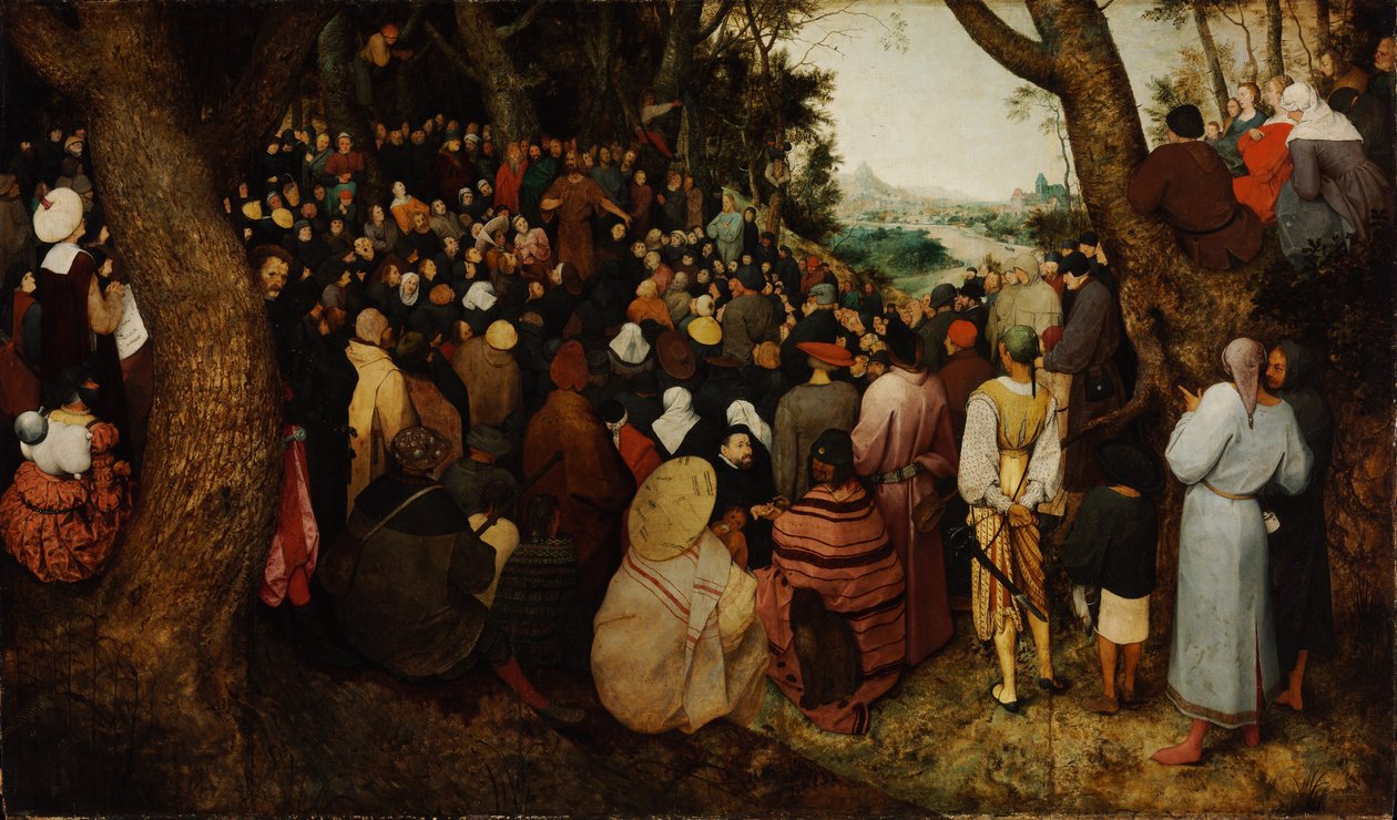 Johannes Døberens prædiken af Pieter Bruegel the Elder