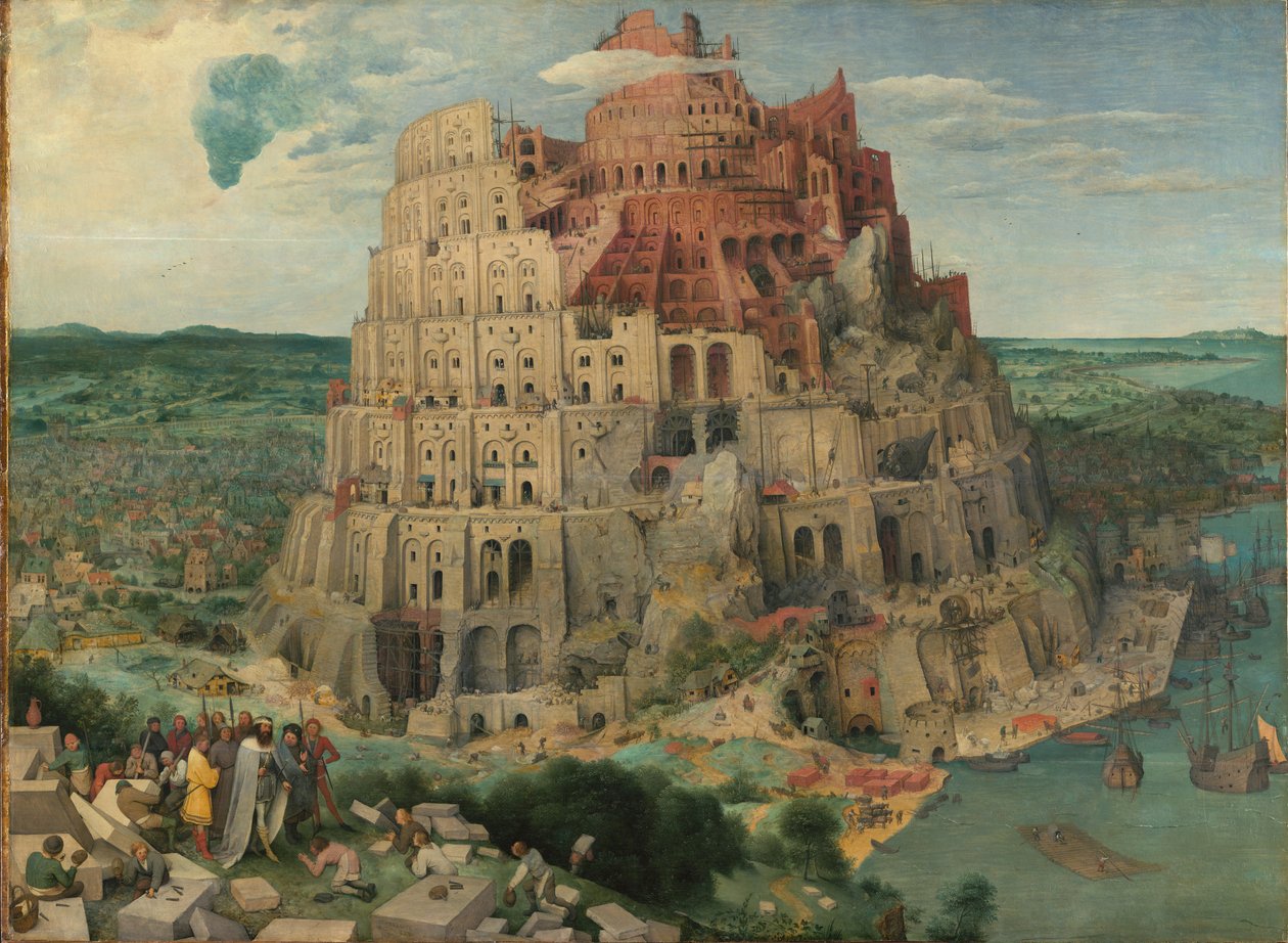 Babels tårn af Pieter Bruegel the Elder