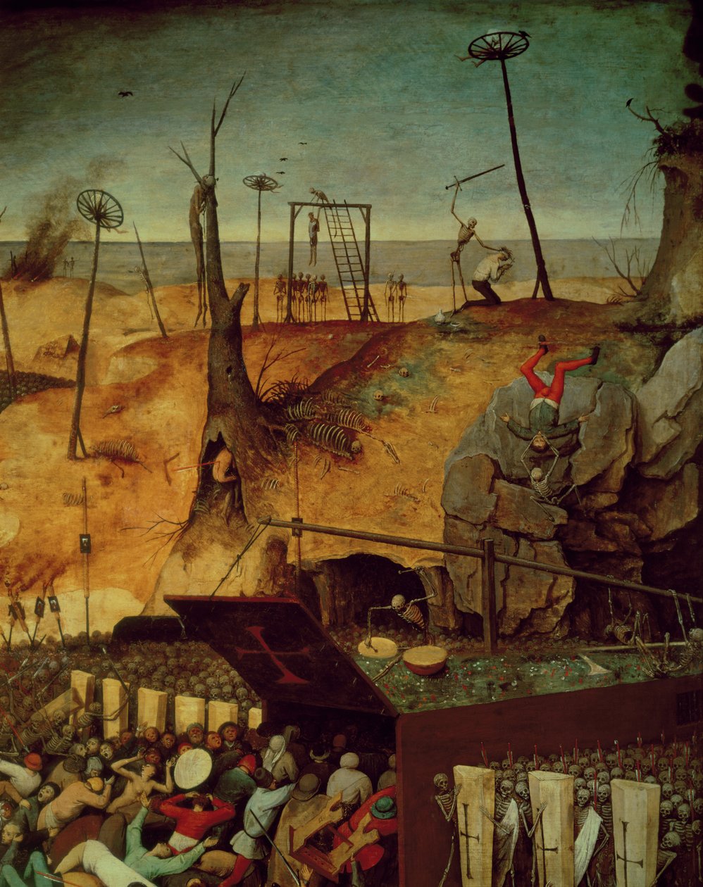 Dødens triumf, ca.1562 (detalje af 457) af Pieter Bruegel the Elder