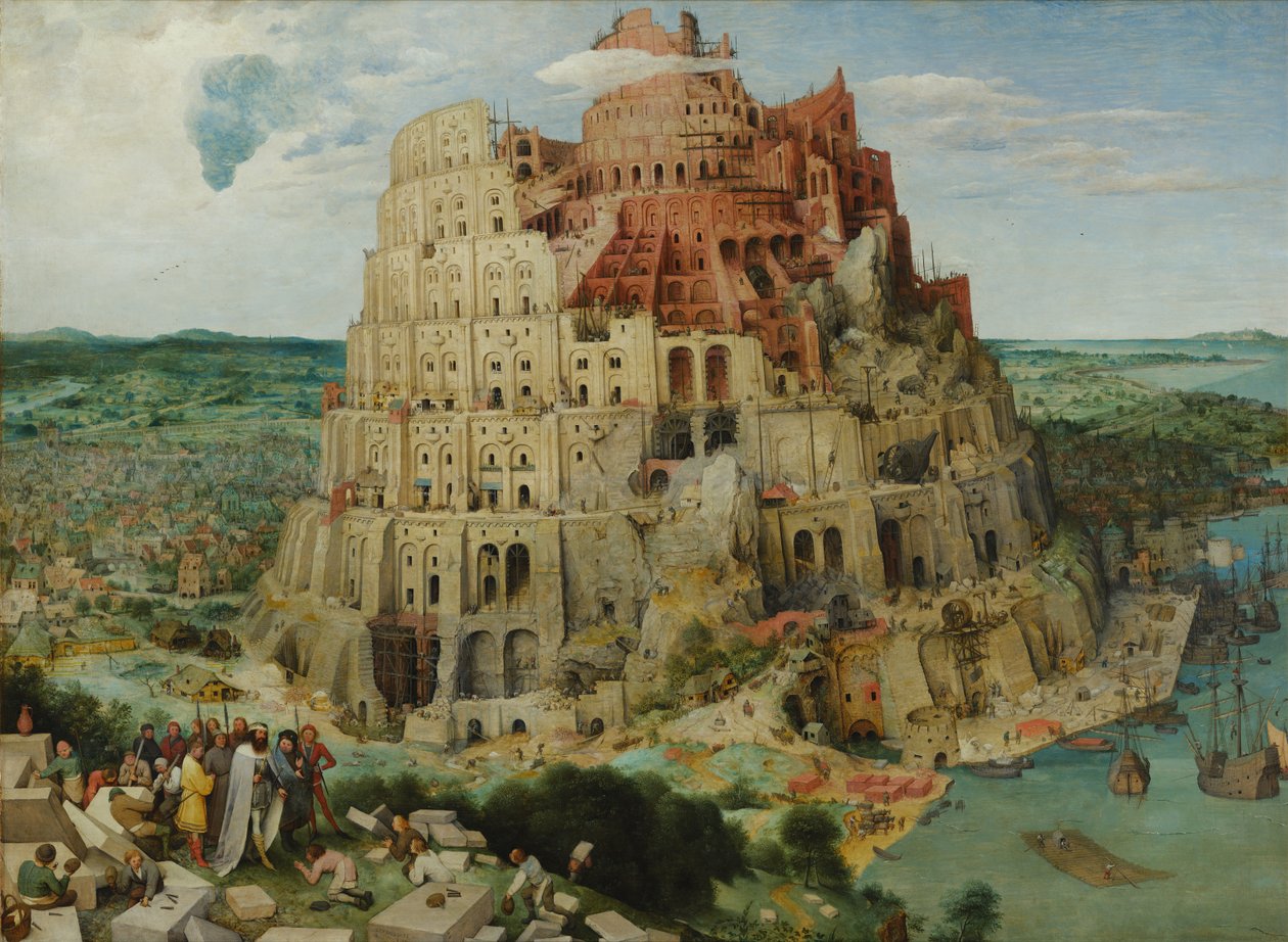 Babels tårn af Pieter Bruegel the Elder