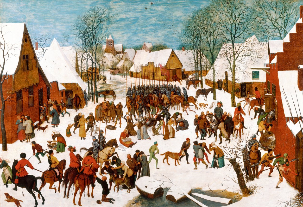 De uskyldiges massakre af Pieter Bruegel the Elder