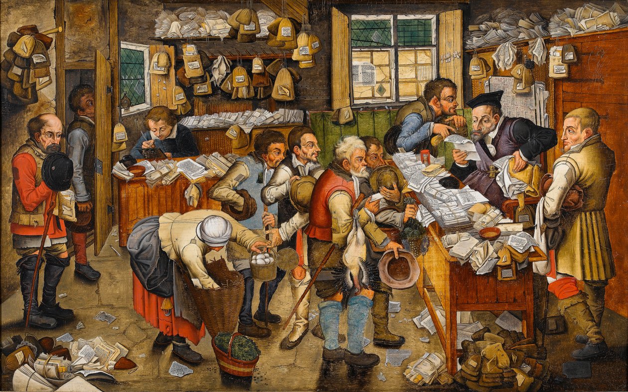 Betalingen af tiende af Pieter Brueghel the Younger