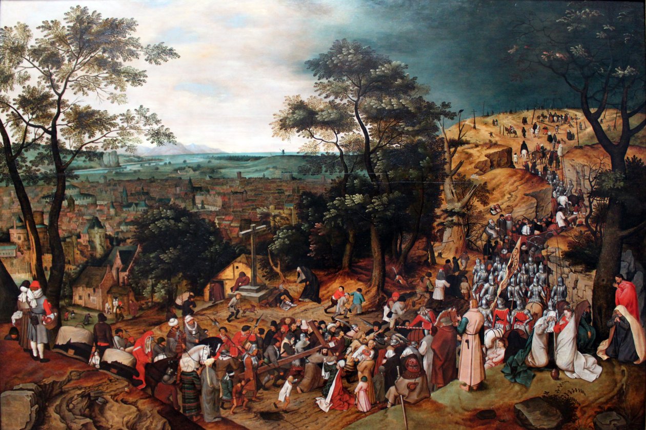 Kristus, der bærer korset af Pieter Brueghel the Younger