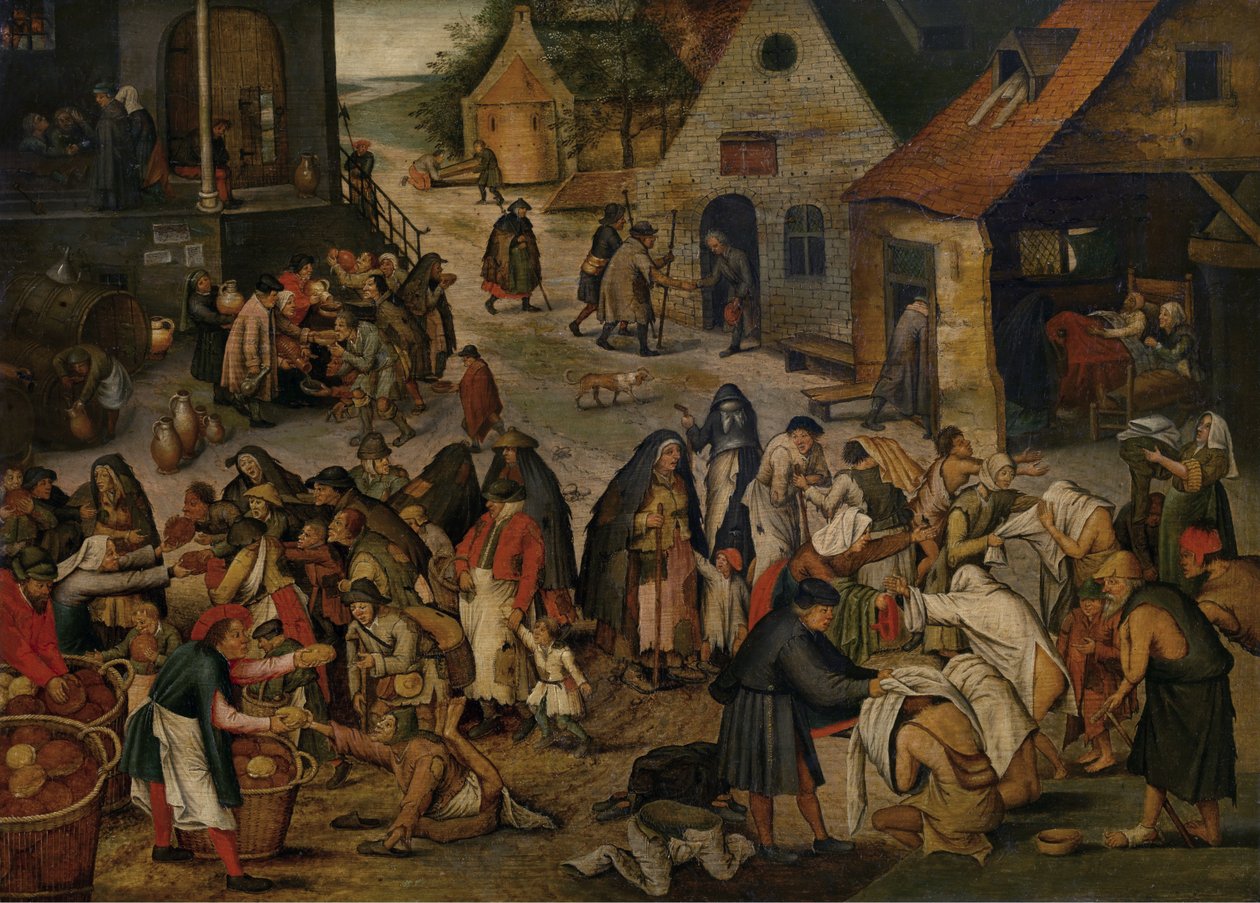 Barmhjertighedsværkerne af Pieter Brueghel the Younger