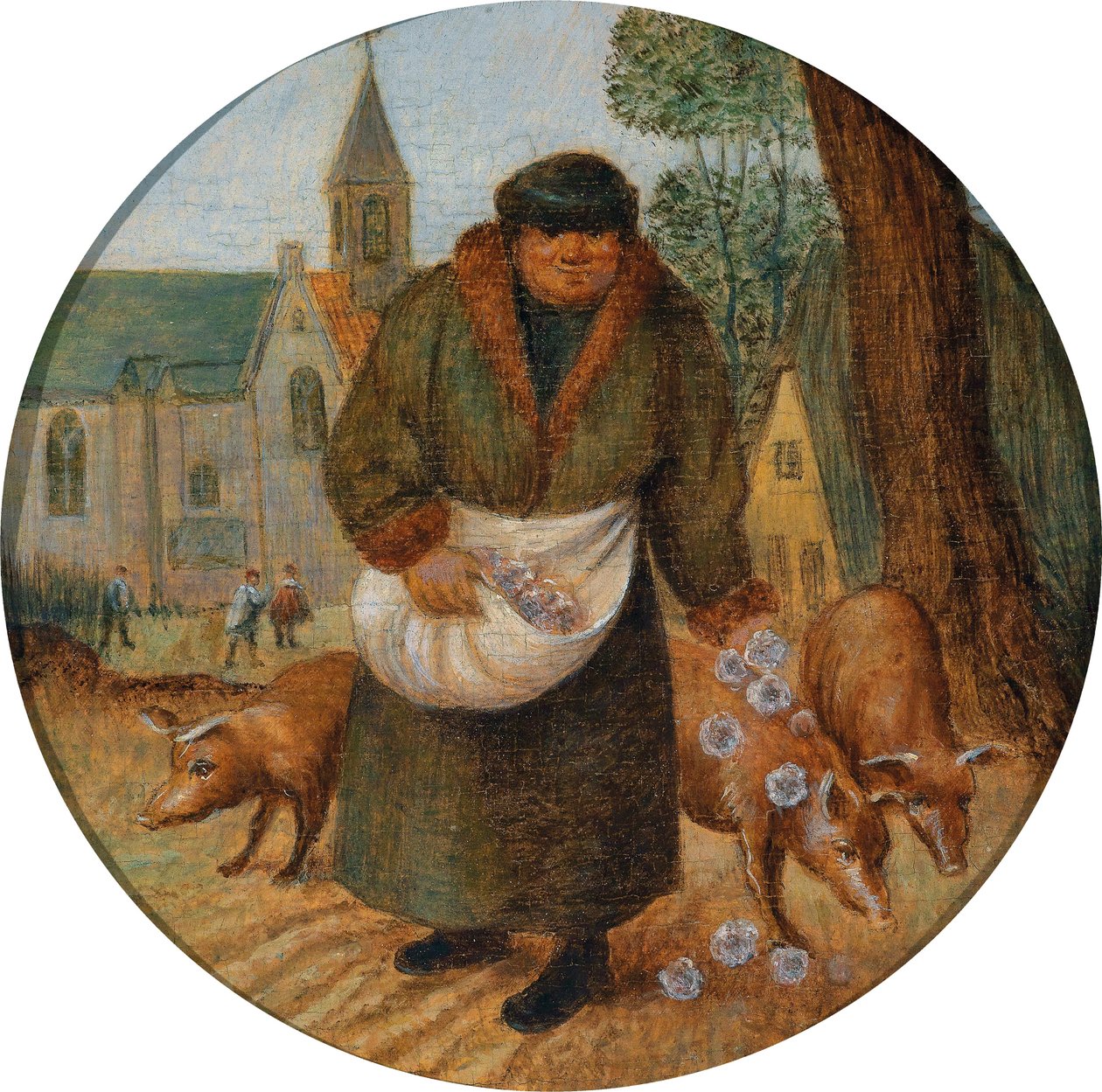 Perler før svin af Pieter Brueghel the Younger