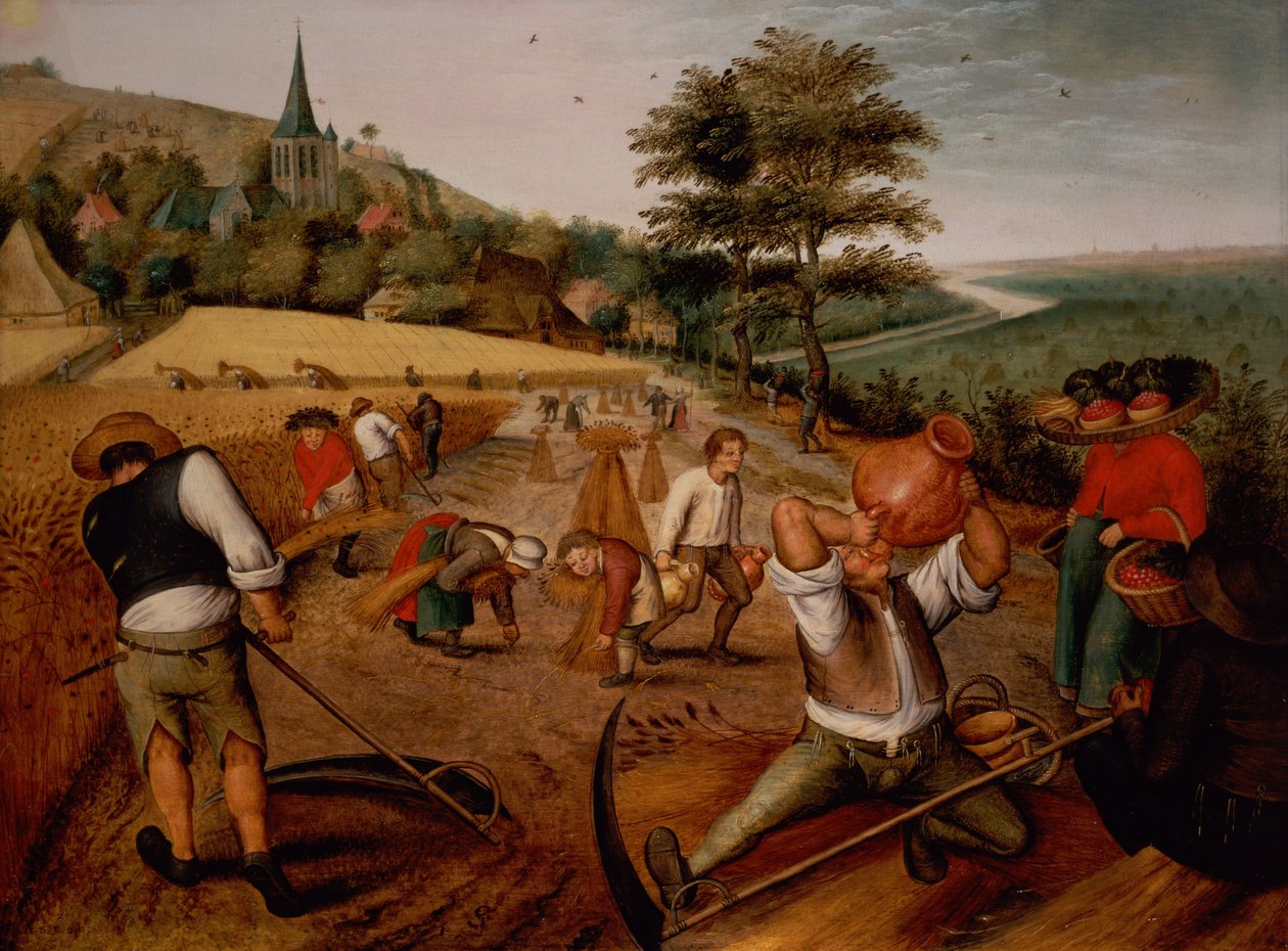 Sommer af Pieter Brueghel the Younger