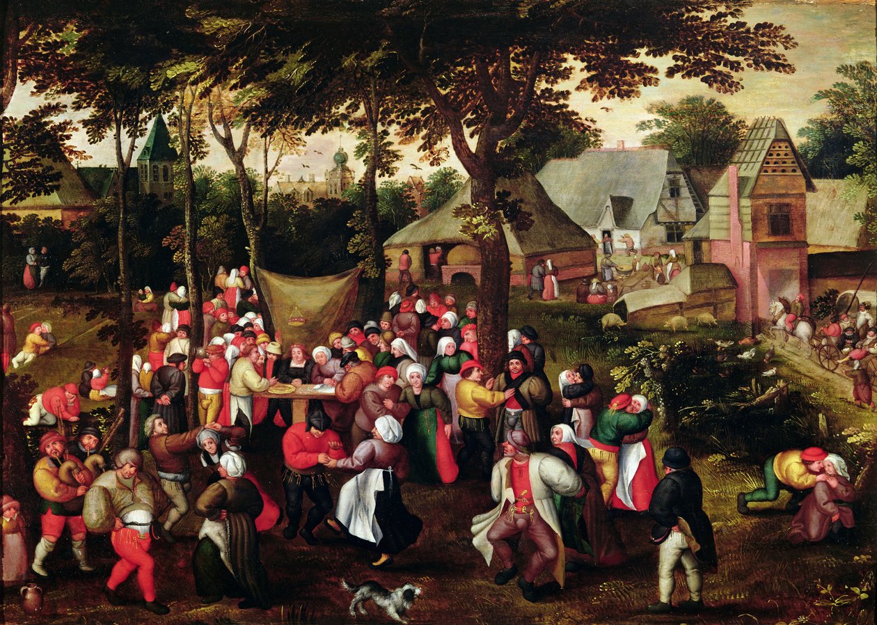 Bryllupsfest af Pieter Brueghel the Younger