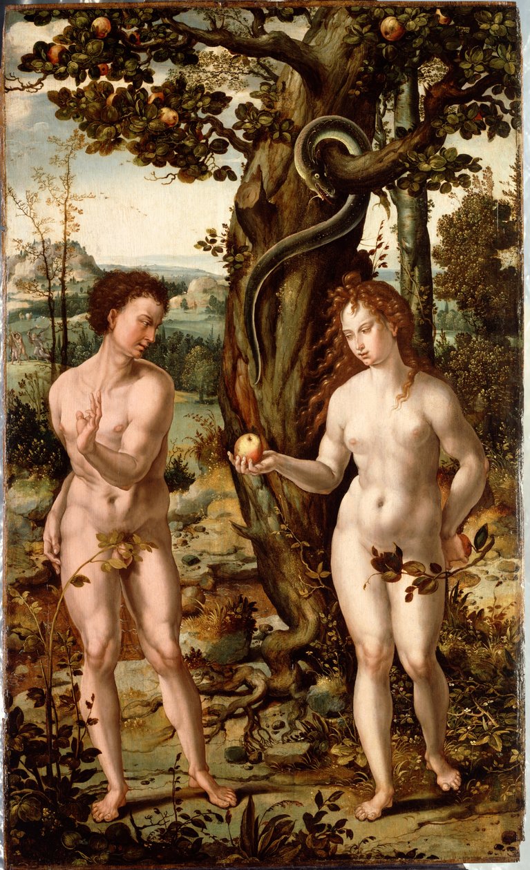 Menneskets fald af Pieter Coecke van Aelst