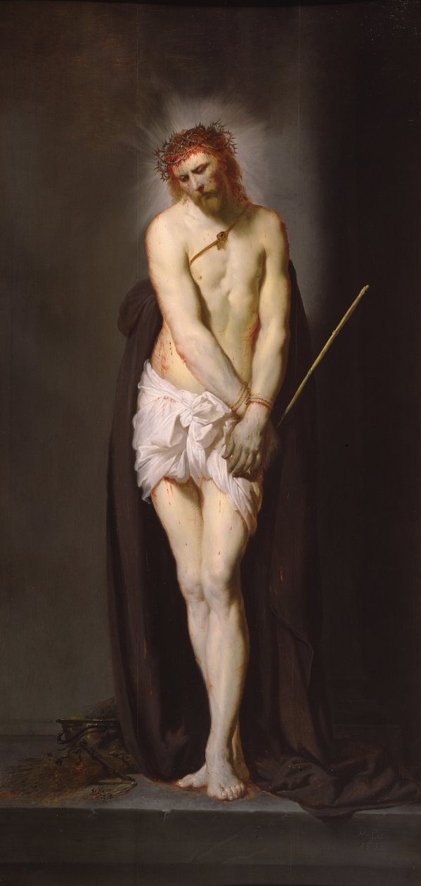 Kristus ved søjlen, 1632 (panel) af Pieter Fransz de Grebber
