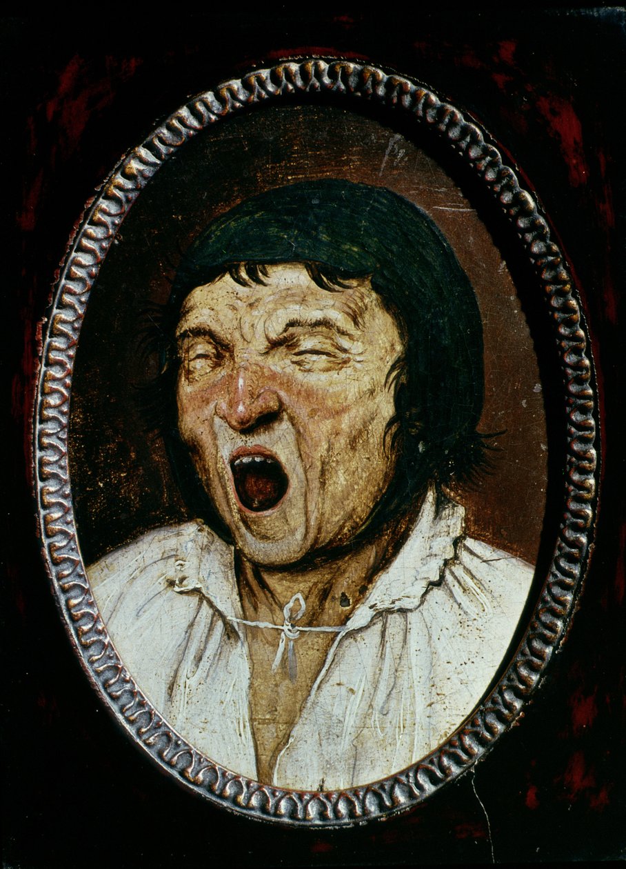 Mand gaber af Pieter Bruegel the Elder
