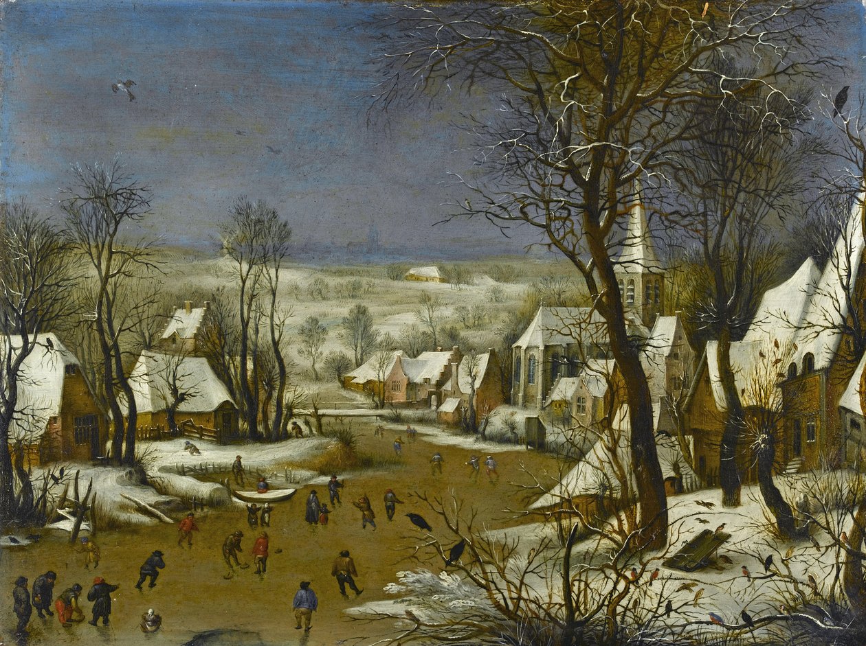 Fuglefælden (olie på kobber) af Pieter Bruegel the Elder