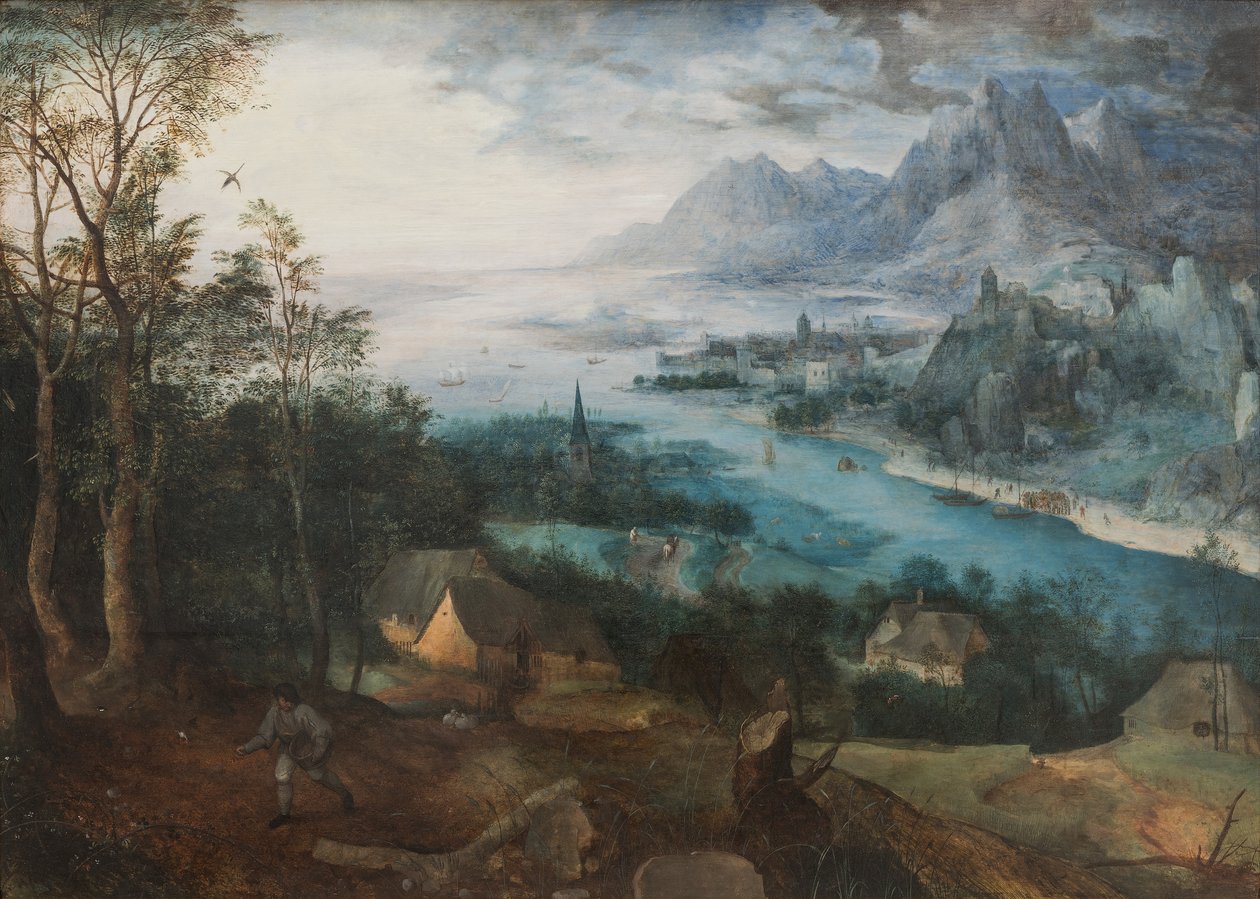 Lignelsen om sædemanden, 1557 af Pieter Bruegel the Elder