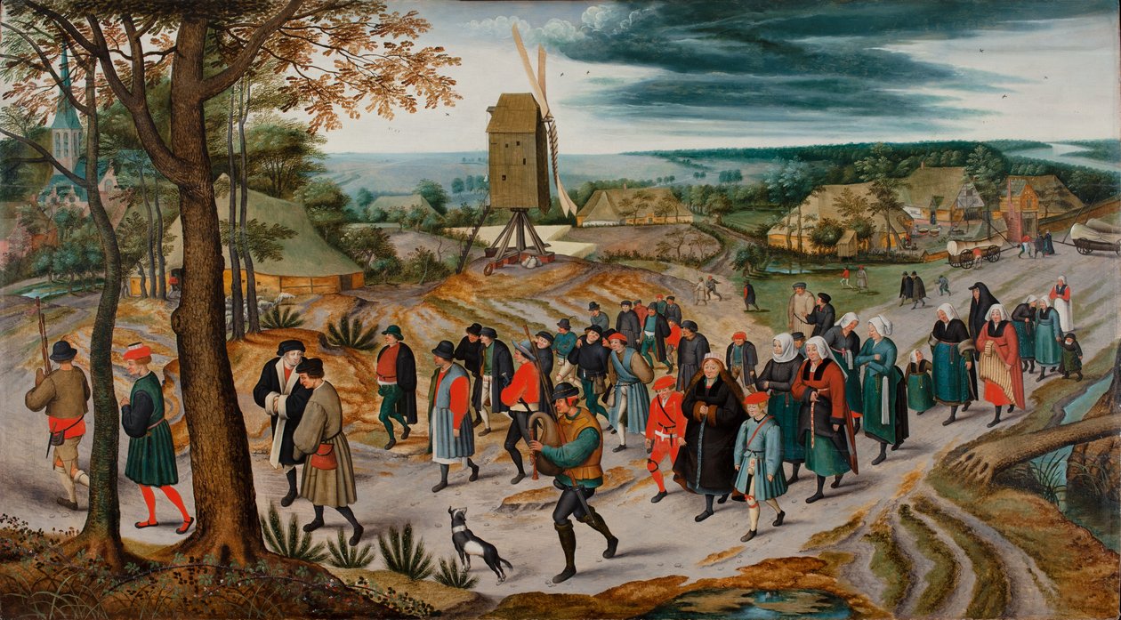 Ægteskabsoptoget af Pieter Brueghel the Younger