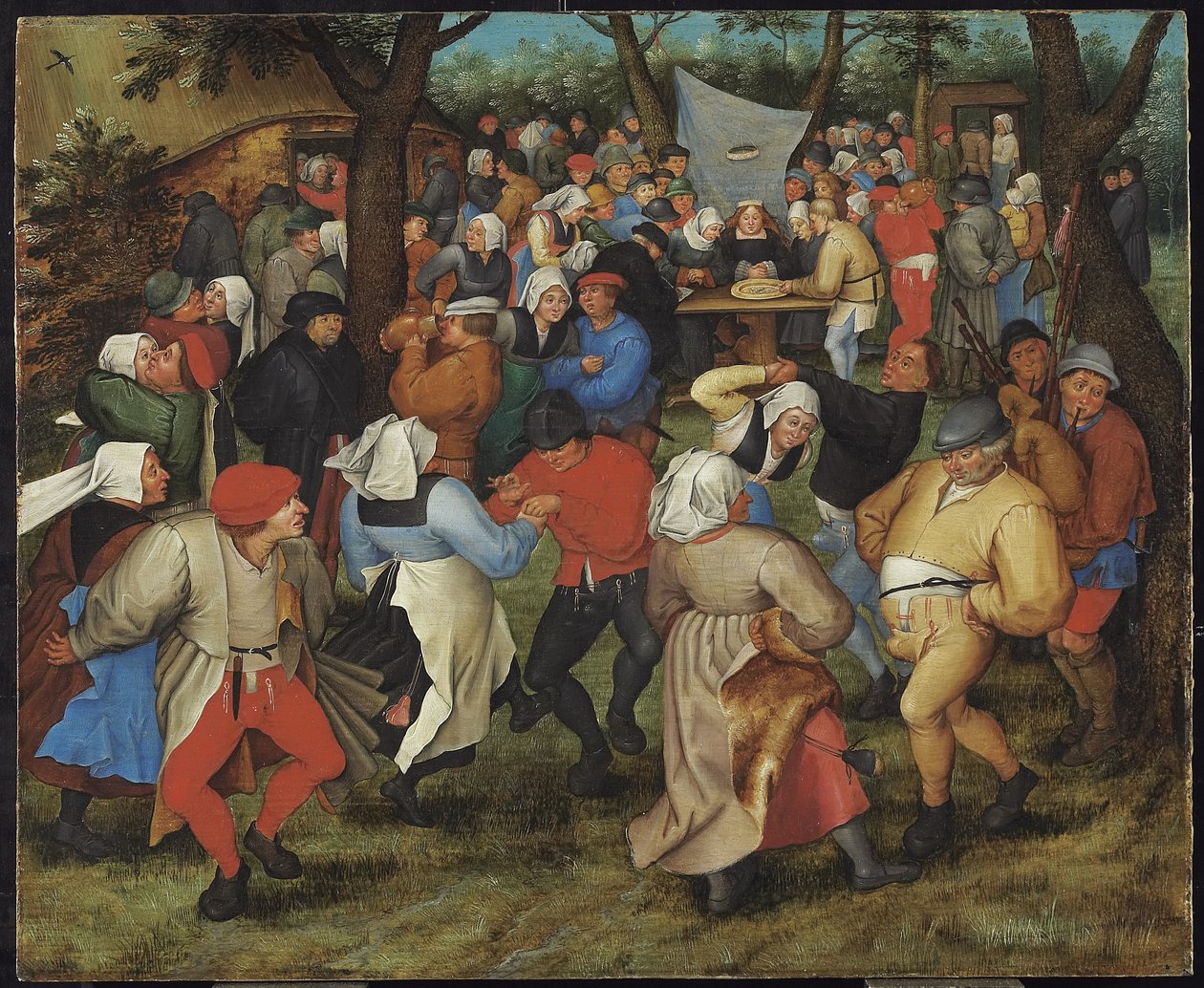 Bøndernes bryllup af Pieter Brueghel the Younger