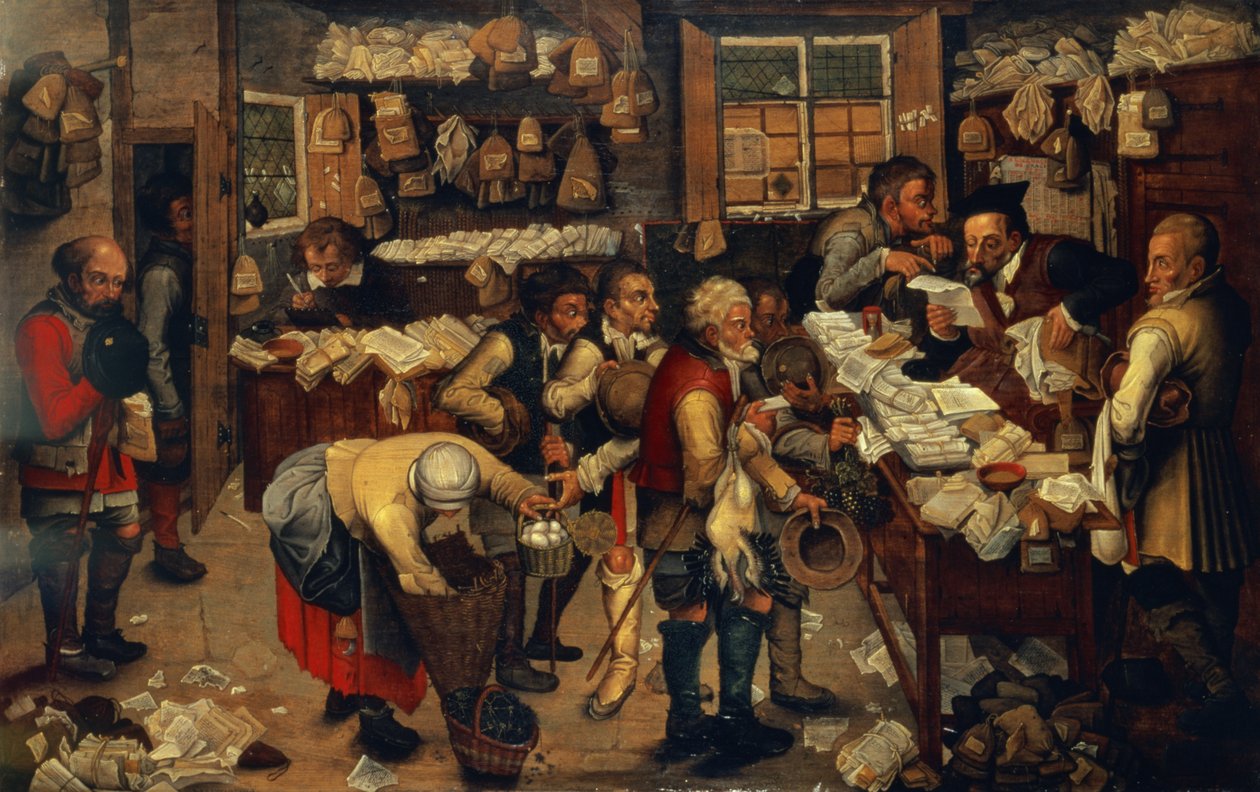 Huslejesamlerne af Pieter Brueghel the Younger