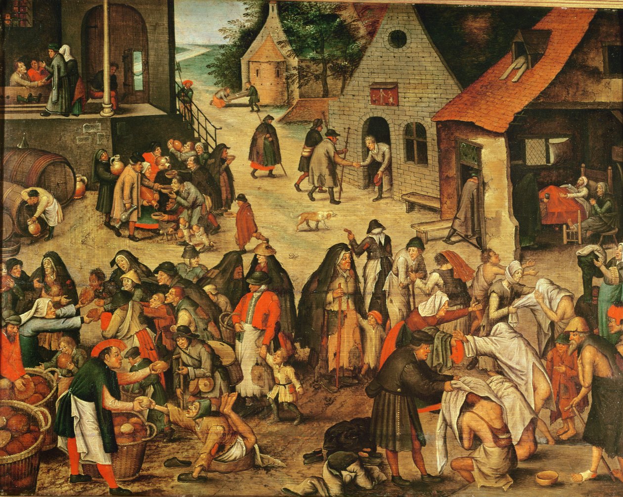 Barmhjertighedsværker af Pieter Brueghel the Younger