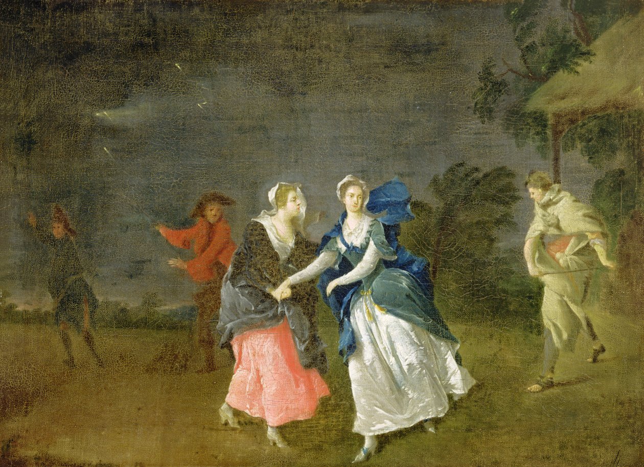 Fru Cibber som Cordelia, c.1755 af Pieter van Bleeck