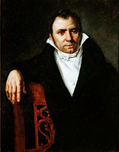 Portræt af en mand af Pieter van Hanselaere