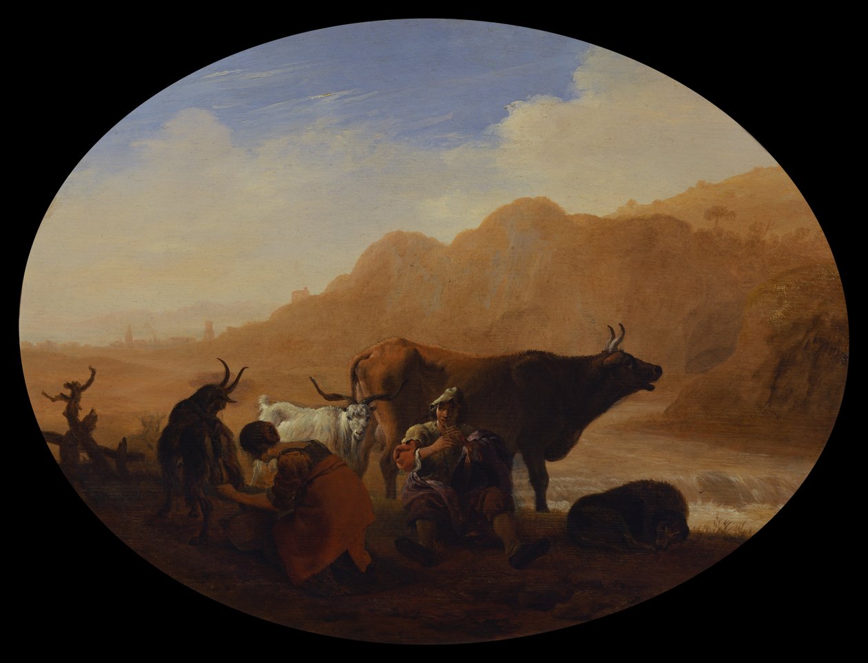 Hyrderne, ca.1635 af Pieter van Laer