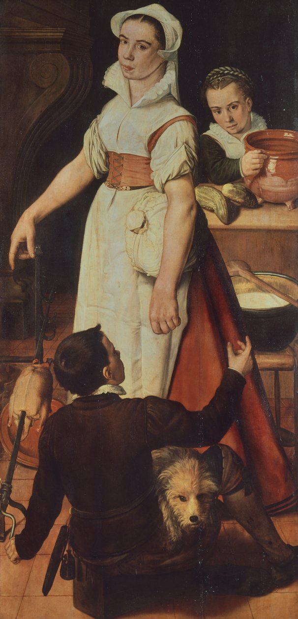 Cook, af Pieter Aertsen (1507 eller 1508-1575) af Pieter Aertsen