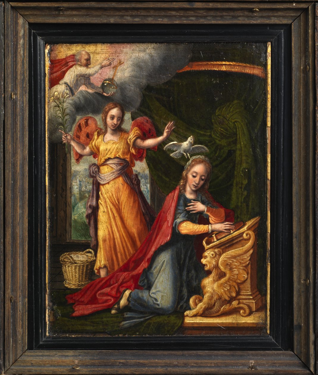 Bebudelse (recto): detalje, ca. 1530 (maling på panel) af Pieter Aertsen