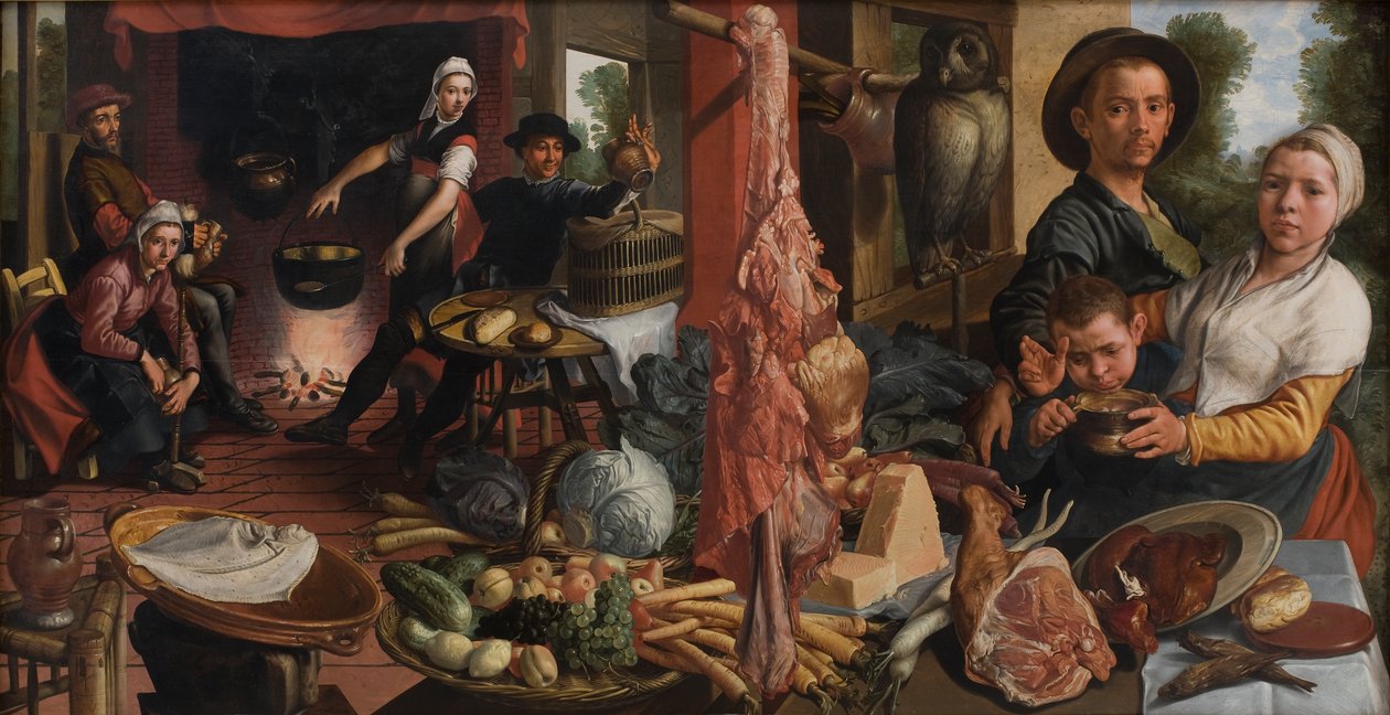 Det fede køkken. En Allegori af Pieter Aertsen