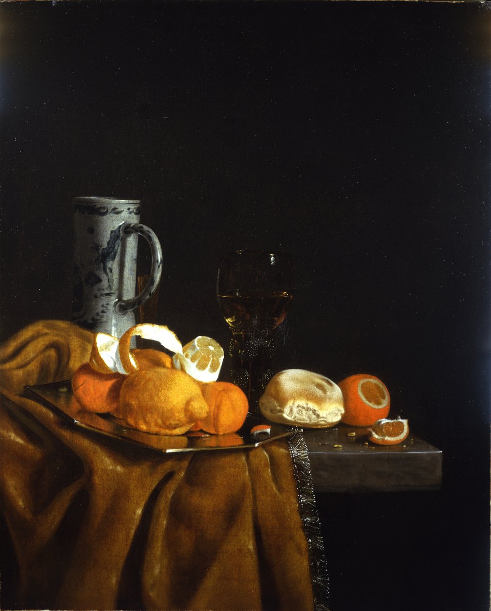 Stilleben (olie på lærred) af Pieter (1623 82) Janssens