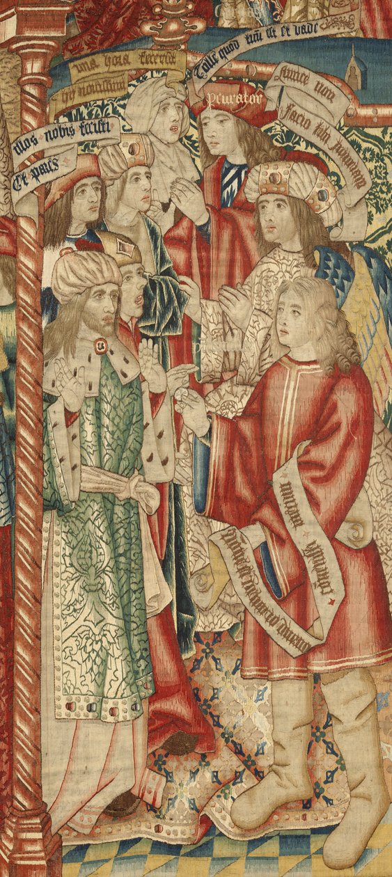 Lignelsen om arbejderne i vingården, ca. 1500 (tæppe) af Pieter (studio of) Coecke van Aelst