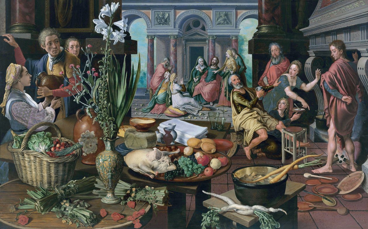 Kristus i huset Martha og Mary af Pieter Aertsen