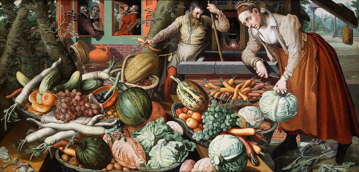Markedsscene, 1569 af Pieter Aertsen