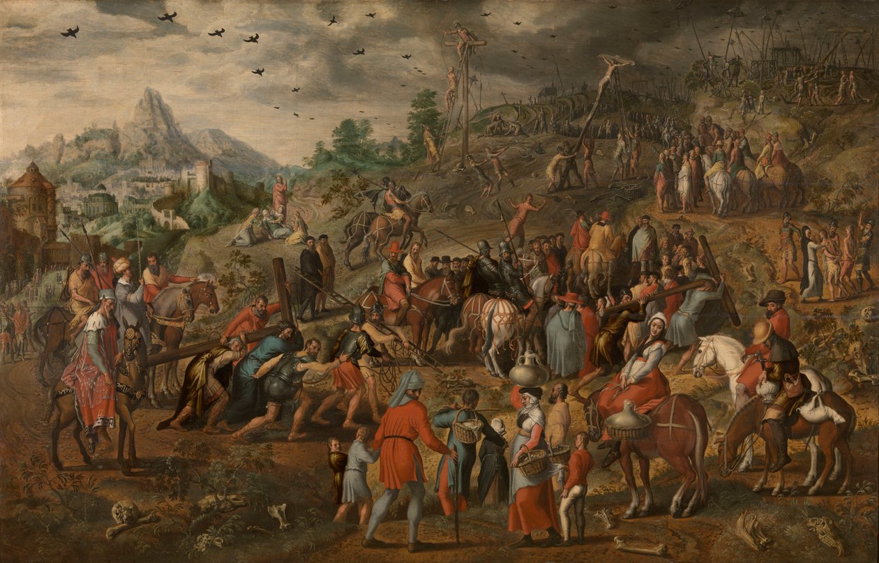 Korsbæringen af Pieter Aertsen