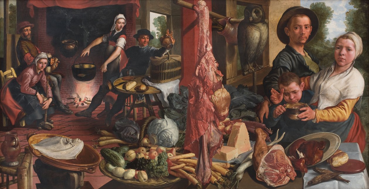 Det fede køkken. En Allegori af Pieter Aertsen