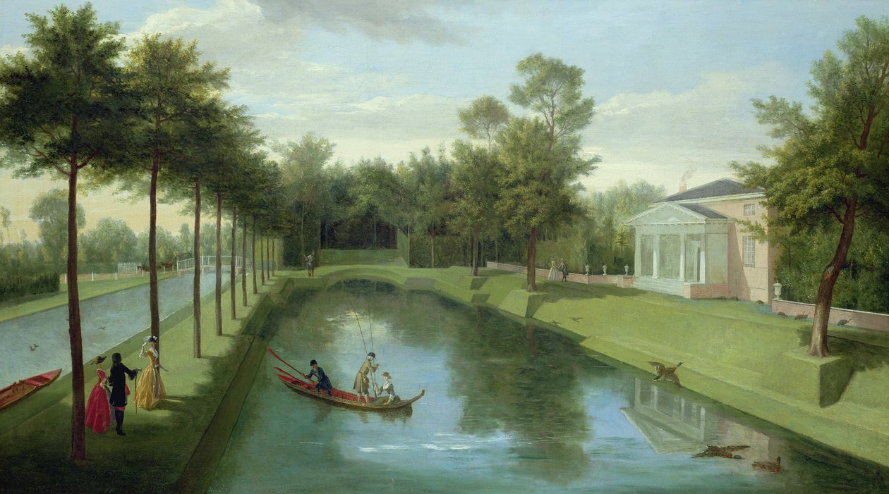 The Water Gardens of Chiswick House (se også 176474) af Pieter Andreas Rysbrack