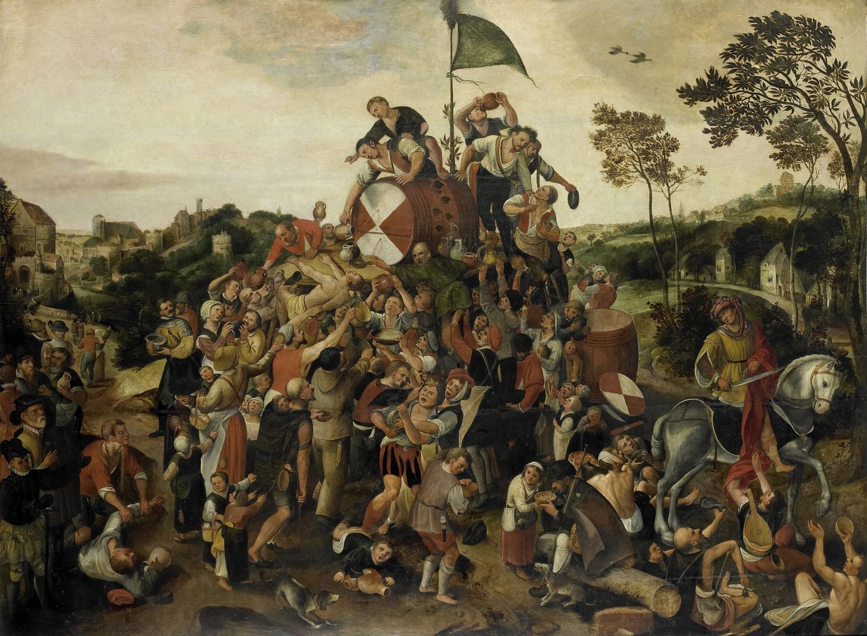 St. Martins Day Fairground, 1598 af Pieter Balten