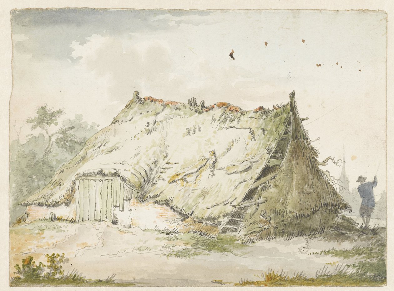 Forfalden Gård af Pieter Bartholomeusz. Barbiers