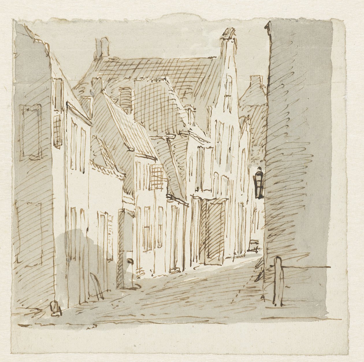 Gade syn af Pieter Bartholomeusz. Barbiers