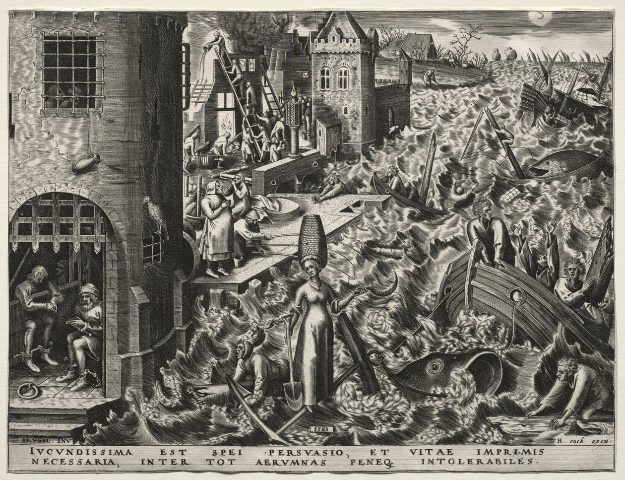 Håb, 1559. af Pieter Bruegel the Elder