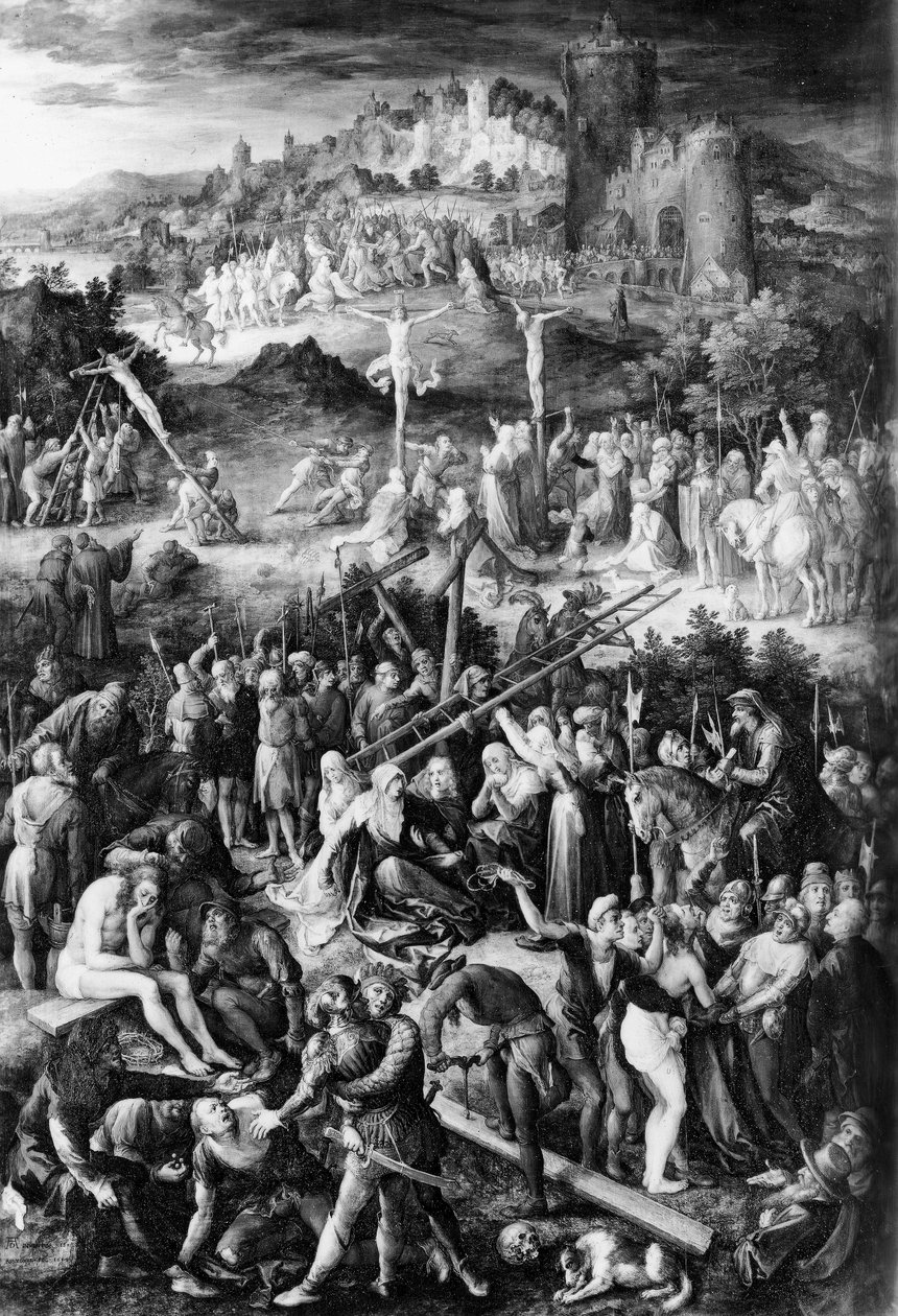 Golgata, 1604 af Pieter Bruegel the Elder