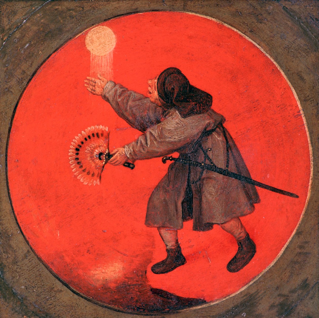 Han kan ikke tåle, at solen skinner i vandet, c1558-1560 af Pieter Bruegel the Elder