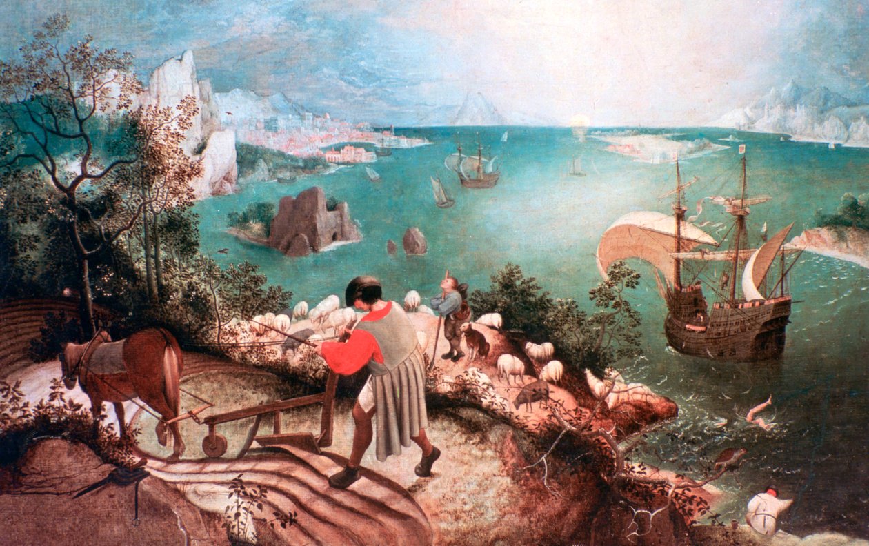 Landskab med Icarus