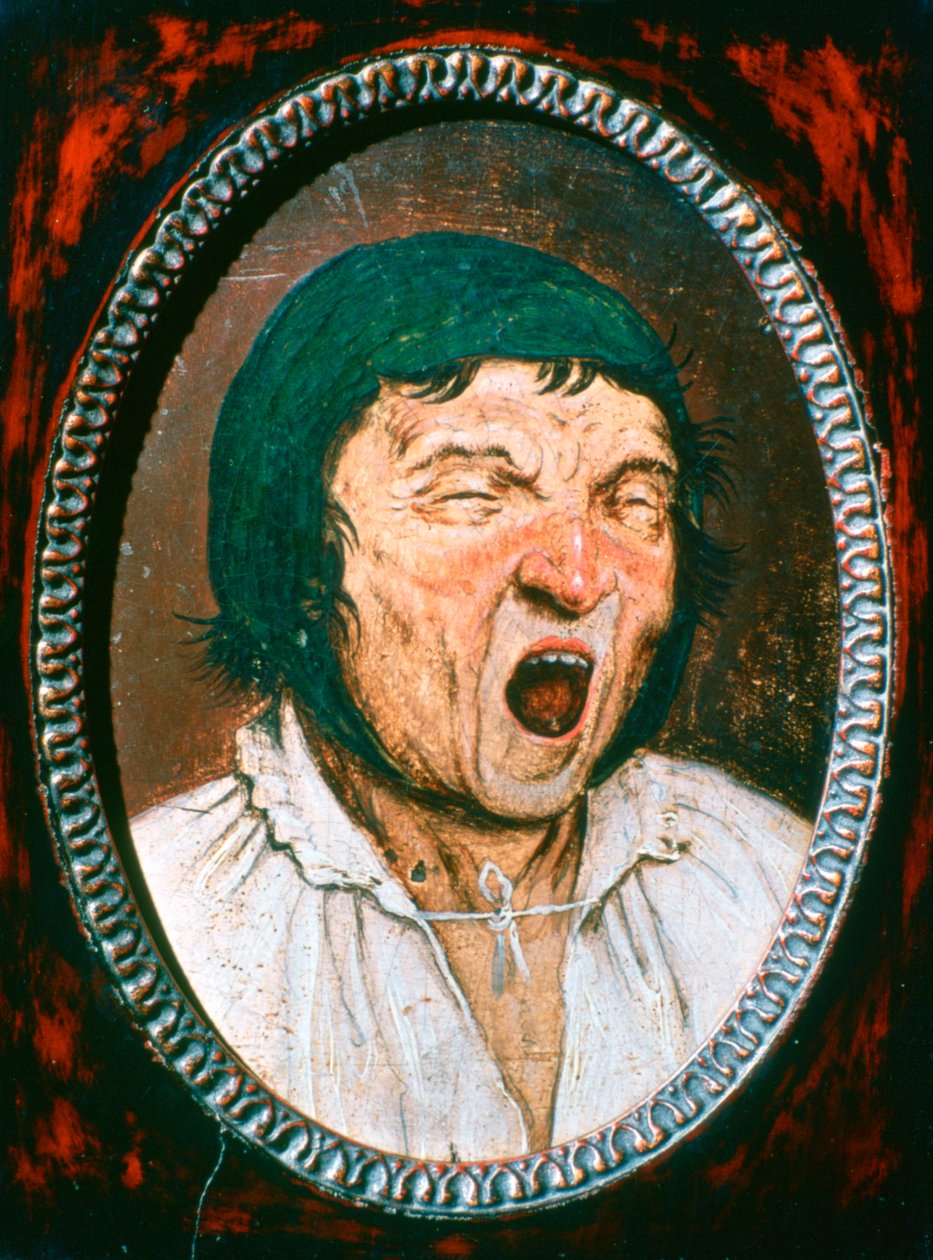 Man gaber, c1545-1569 af Pieter Bruegel the Elder