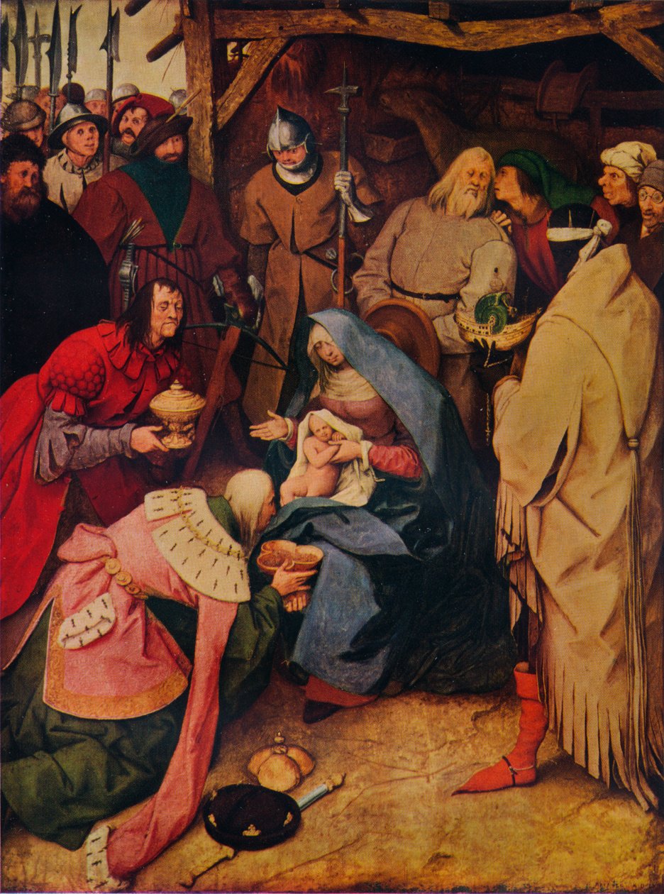 Kongernes tilbedelse, 1564, 1937 af Pieter Bruegel the Elder
