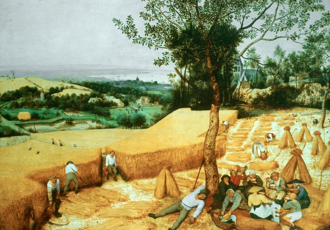 Høstmændene, 1565 af Pieter Bruegel the Elder