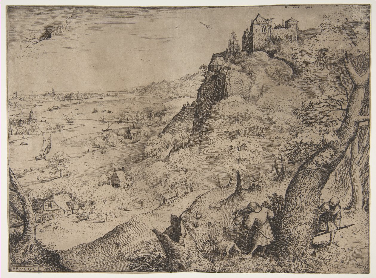 Kaninjagten, 1560. af Pieter Bruegel the Elder
