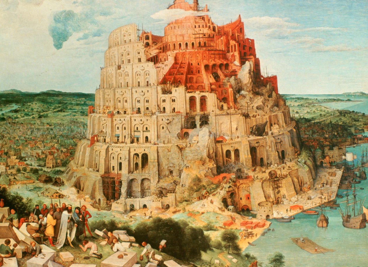 Babelstårnet, 1563 af Pieter Bruegel the Elder
