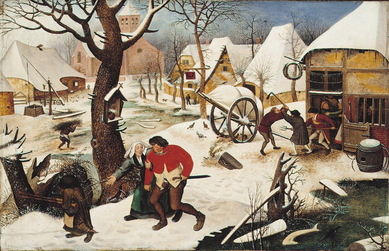Retur fra kroen af Pieter Brueghel the Younger