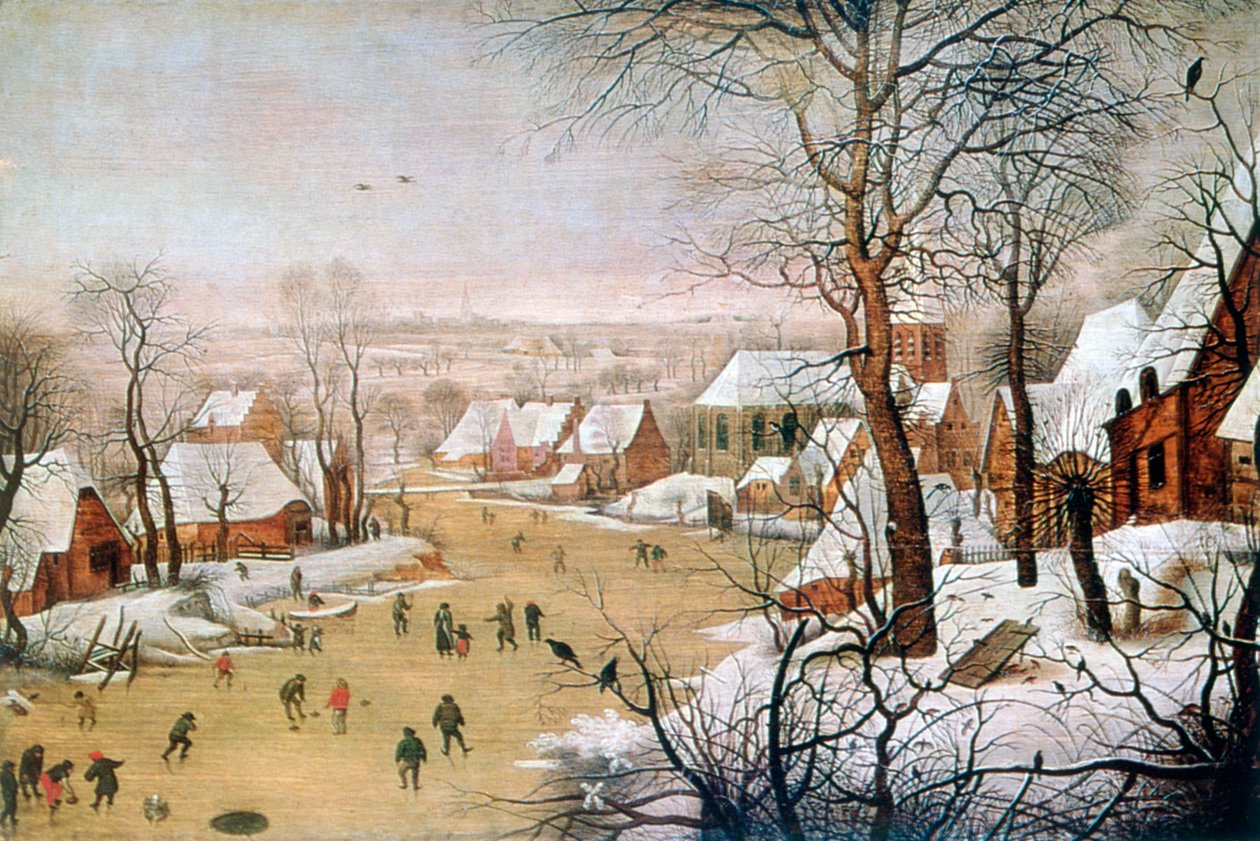 Fuglefælden, c1584-1638 af Pieter Brueghel the Younger