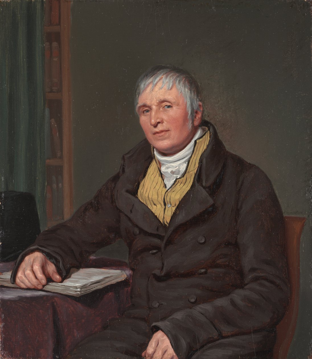 Charles Thompson, ca. 1818 (olie på træpanel) af Pieter Christoffel Wonder