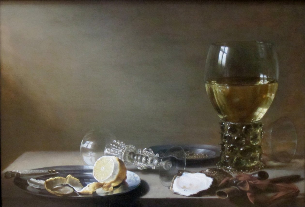 Et stykke til banketten af Pieter Claesz