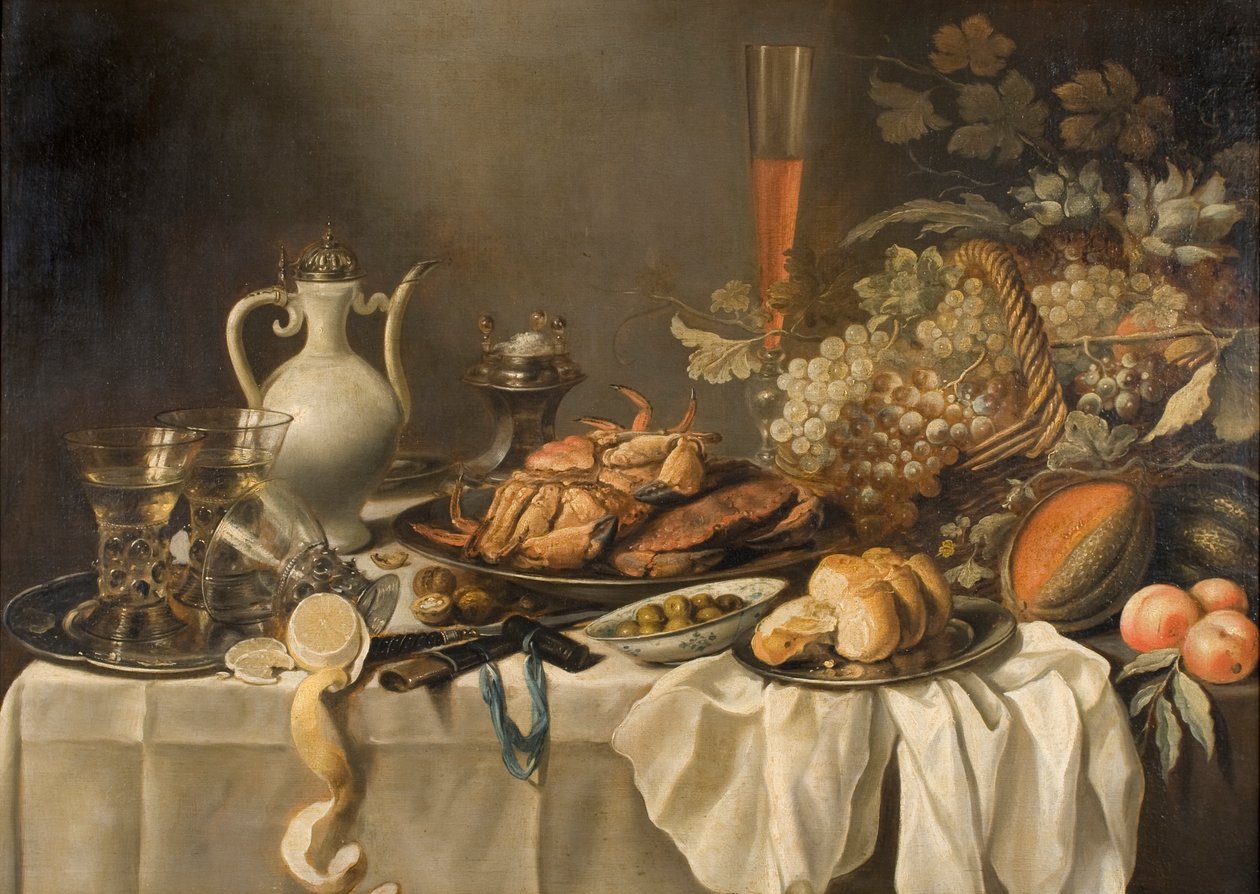 Stilleben af Pieter Claesz